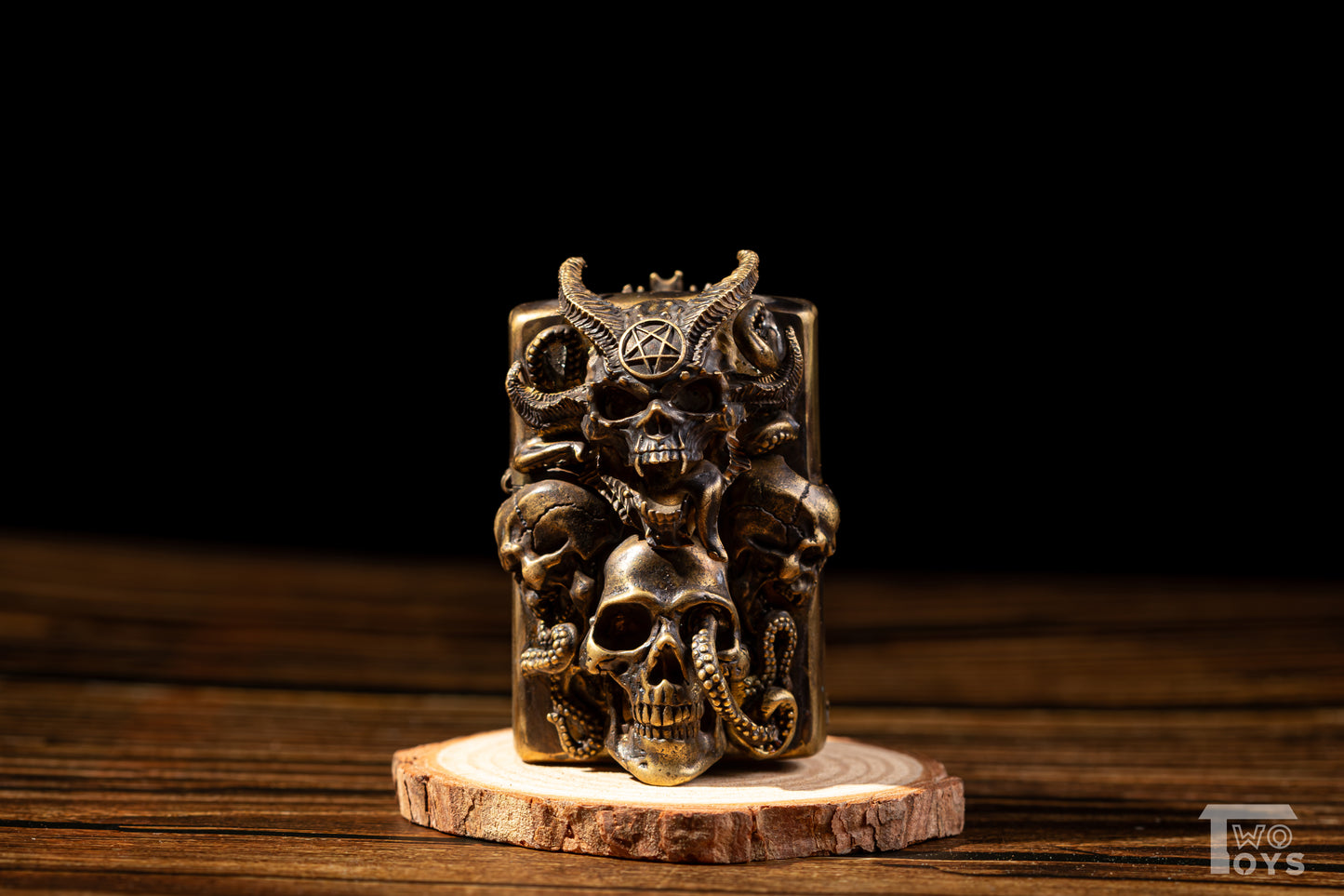 Lighters- Handcrafted Lighter Shell - Satan - Sin of Wrath - Twotoys