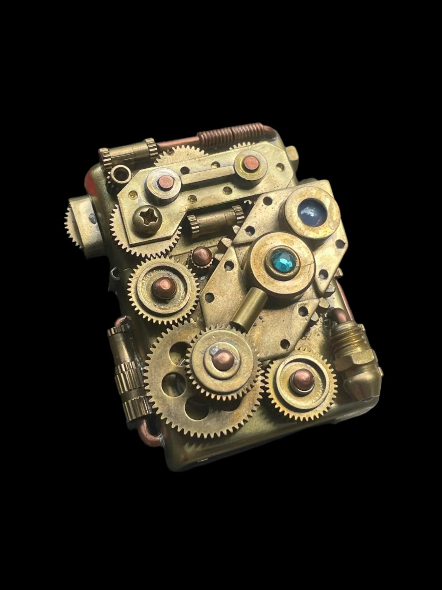 Handcrafted Lighter Shell - SteamPunk #4