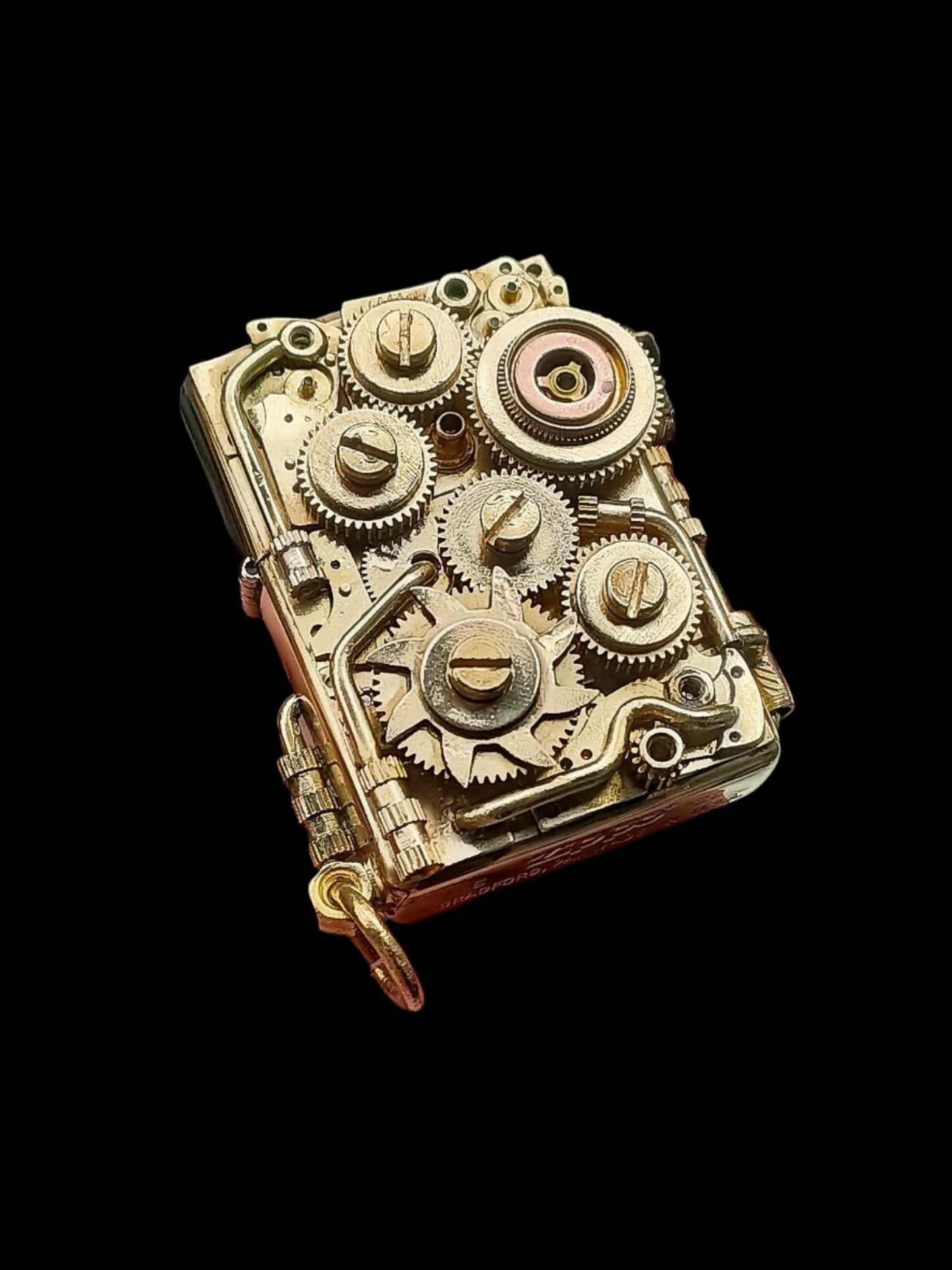 Handcrafted Lighter Shell - SteamPunk #1