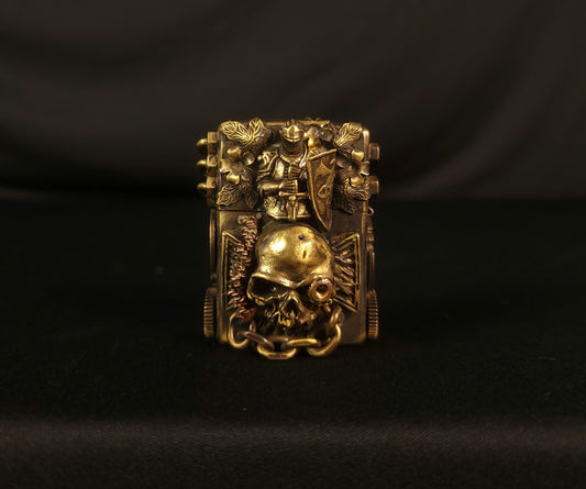handcrafted-oil-lighters-cemetery-sentinel-knight-brass-twotoys