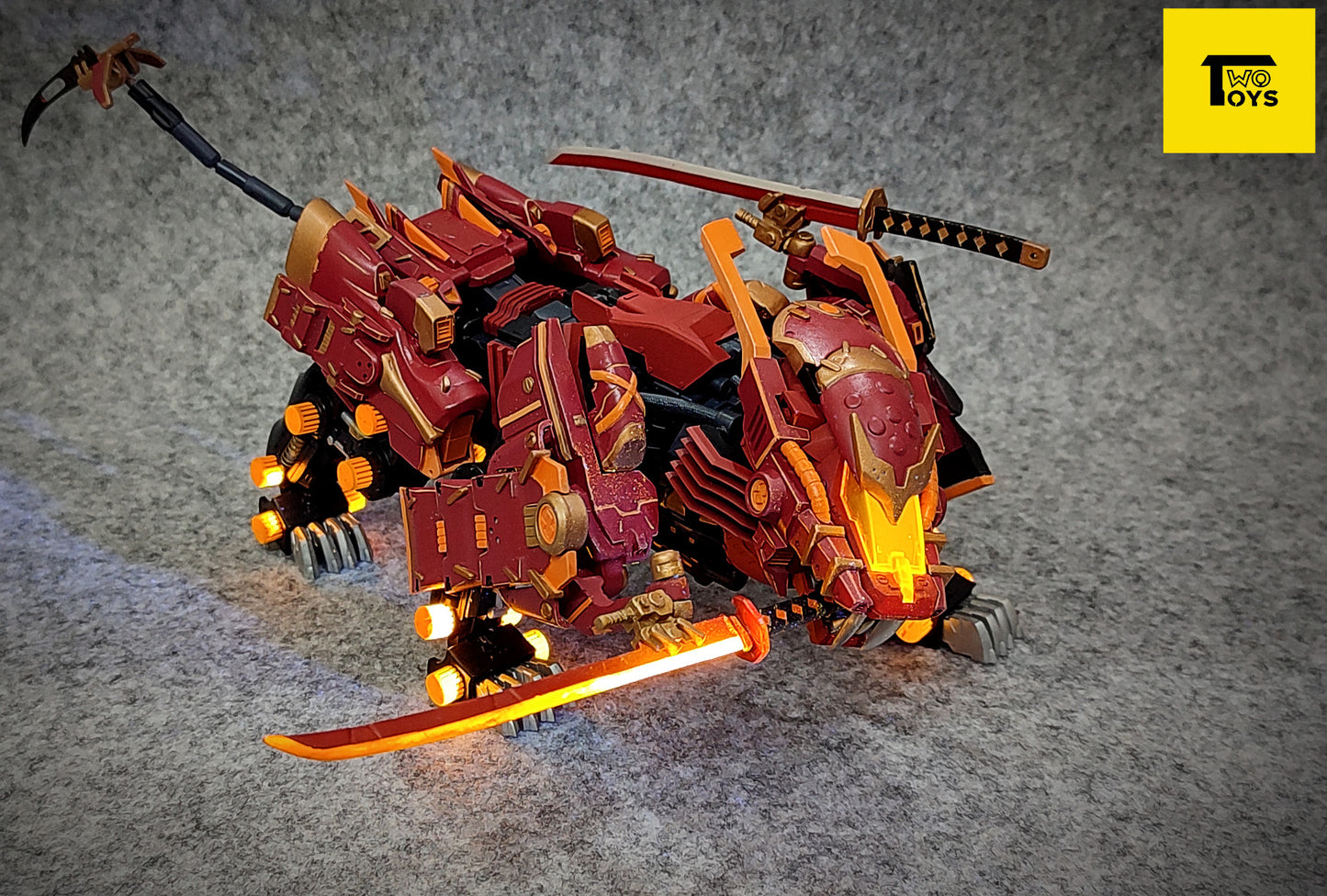 Zoids HMM Shield Liger & Gusoku Myoko Customized From Twotoys