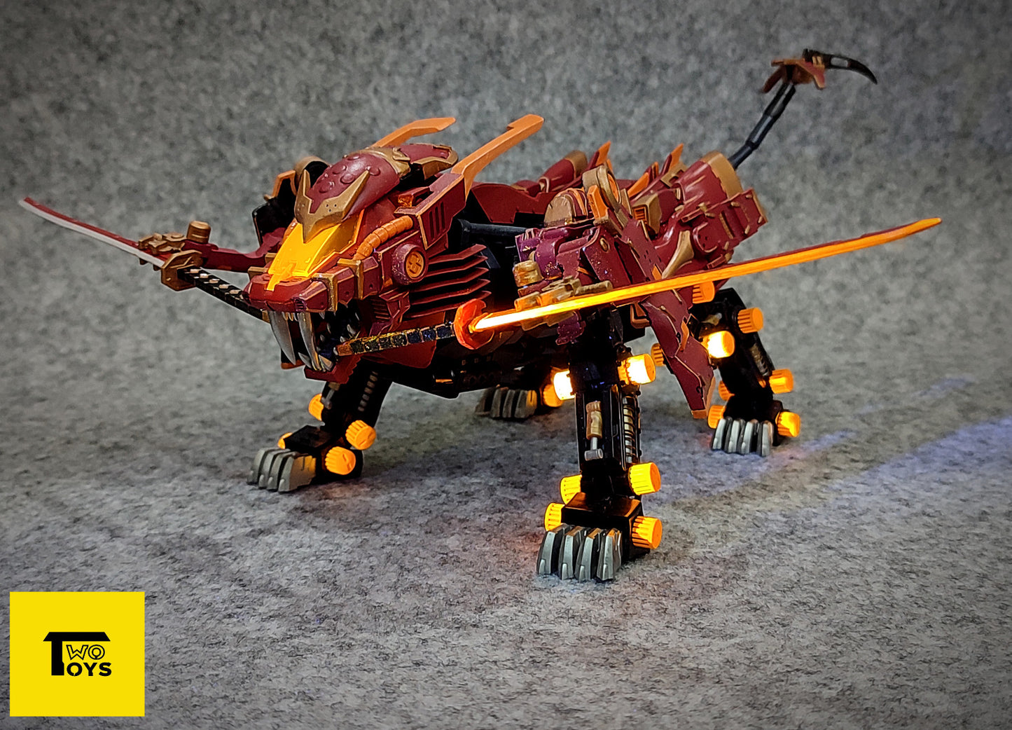 Zoids HMM Shield Liger & Gusoku Myoko Customized From Twotoys