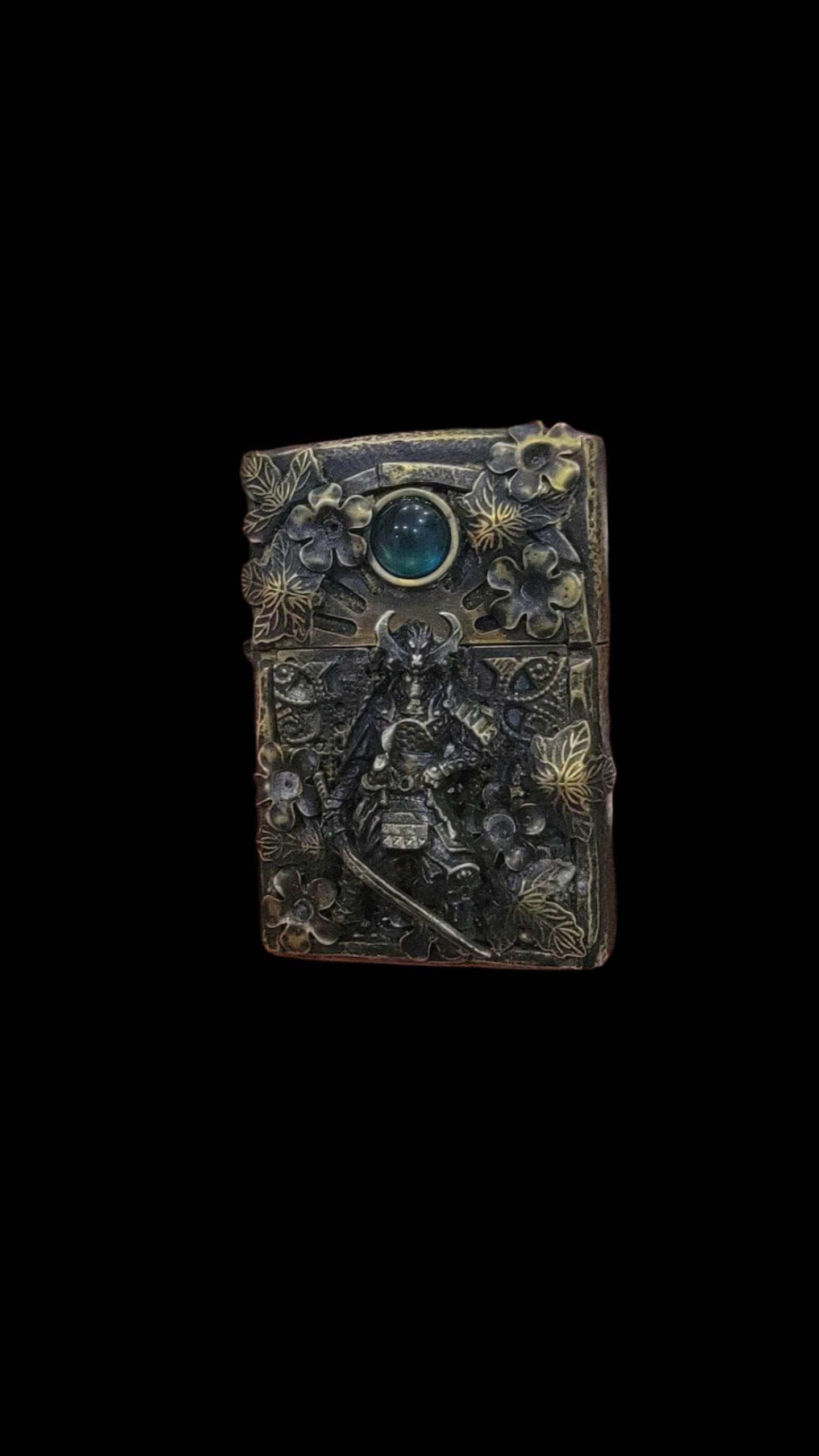 Handcrafted Lighter Shell Samurai Warrior