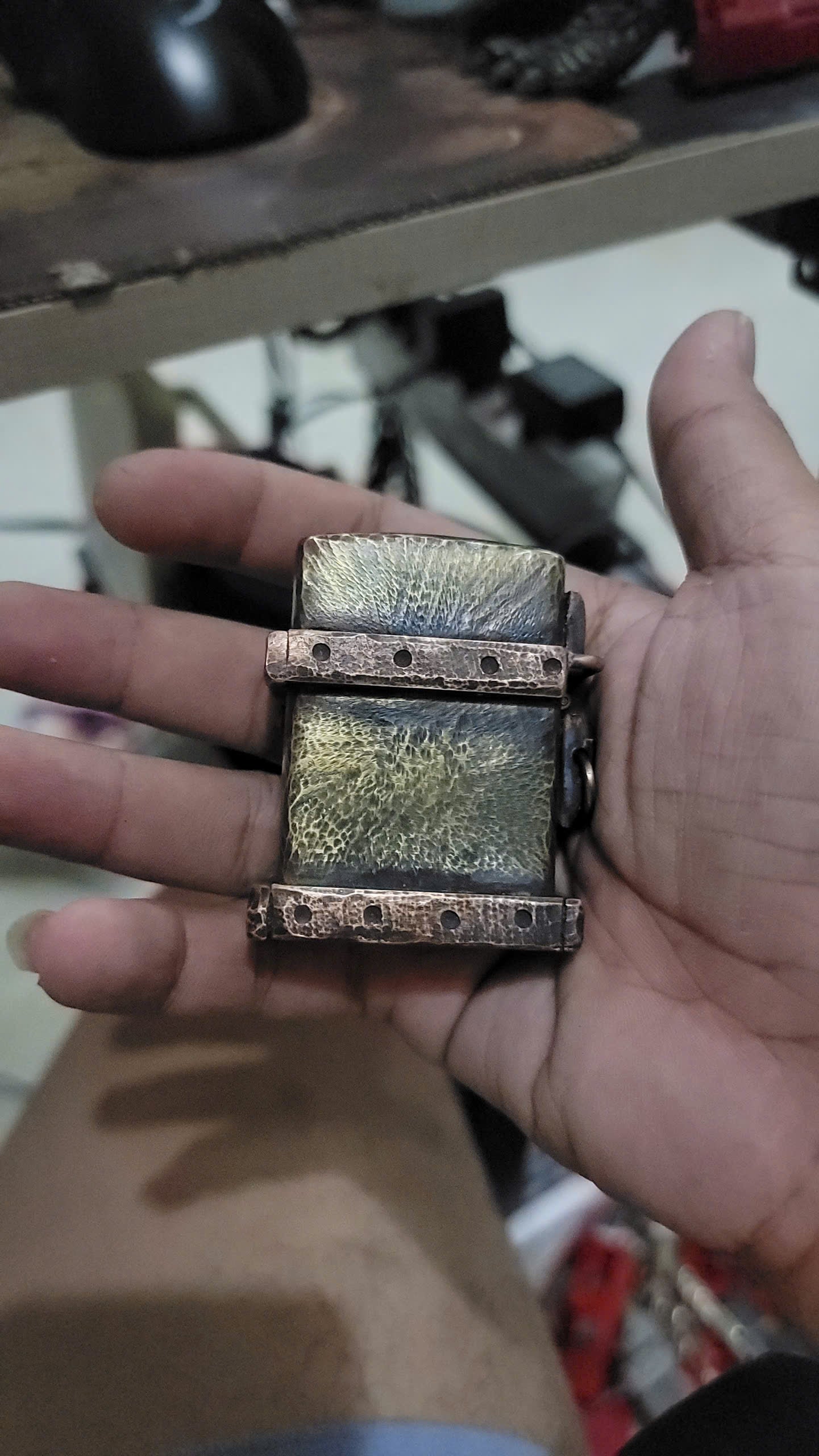 Handcrafted Lighter Shell The Second Amendment (Amendment II)