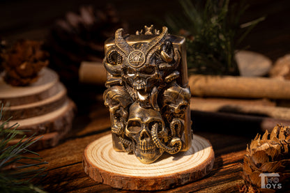 Lighters- Handcrafted Lighter Shell - Satan - Sin of Wrath - Twotoys