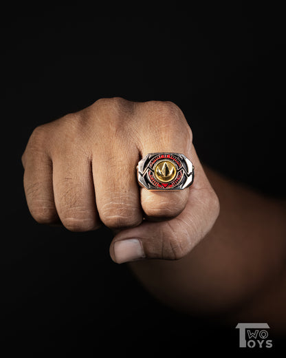 Silver ring,Master Morpher,Dragon Zord,Tommy Legacy,Green Ranger(Size 6 to 14) (Copy)