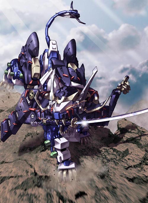 Zoids HMM Liger Zero - Gusoku Myoko Customized from Twotoys