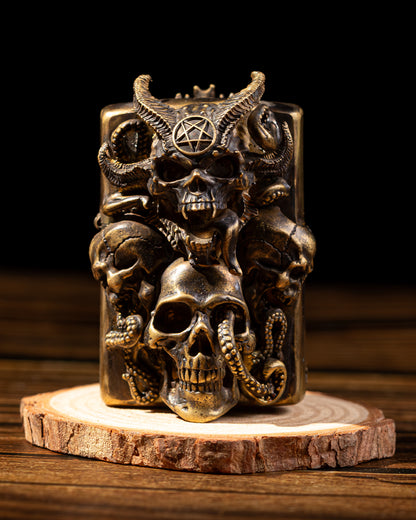 Lighters- Handcrafted Lighter Shell - Satan - Sin of Wrath - Twotoys