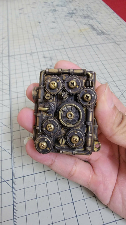Handcrafted Lighter Shell - SteamPunk #3