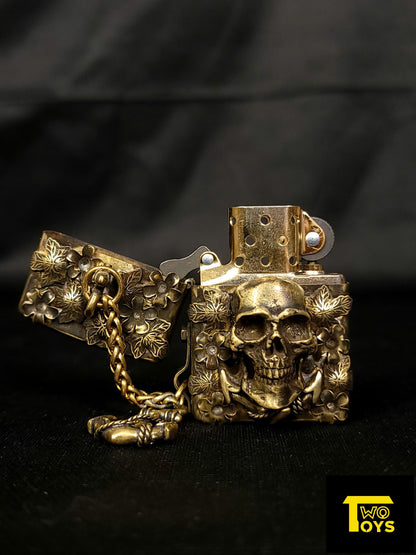 Handcrafted Lighter Shell - Skull - Anchor - Twotoys