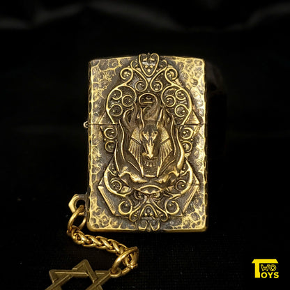 Handcrafted Lighter Shell - Anubis - God of funerary rites - Twotoys