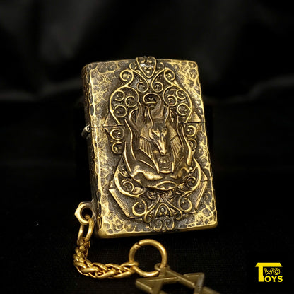 Handcrafted Lighter Shell - Anubis - God of funerary rites - Twotoys