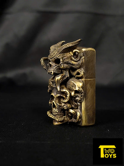 Lighters- Handcrafted Lighter Shell - Satan - Sin of Wrath - Twotoys