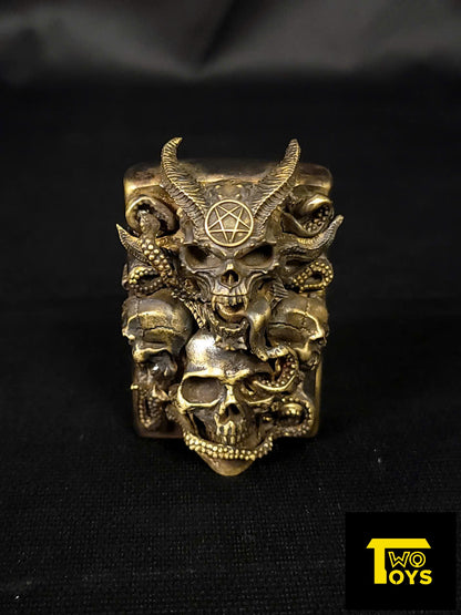 Lighters- Handcrafted Lighter Shell - Satan - Sin of Wrath - Twotoys
