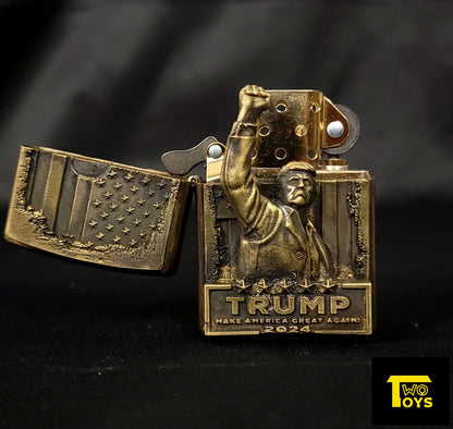 Handcrafted Lighter Shell - Donald Trump - American