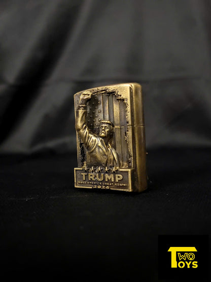 Handcrafted Lighter Shell - Donald Trump - American