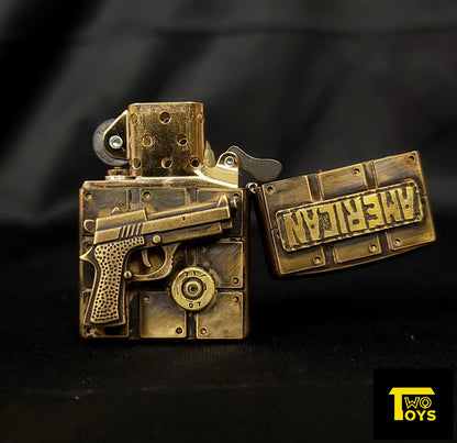 Handcrafted Lighter Shell - Donald Trump - American