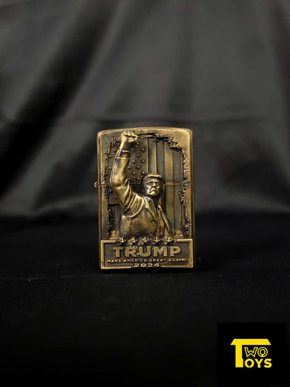 Handcrafted Lighter Shell - Donald Trump - American